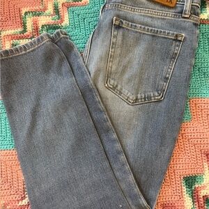 Banana Republic Light Blue High-Rise Slim Jeans